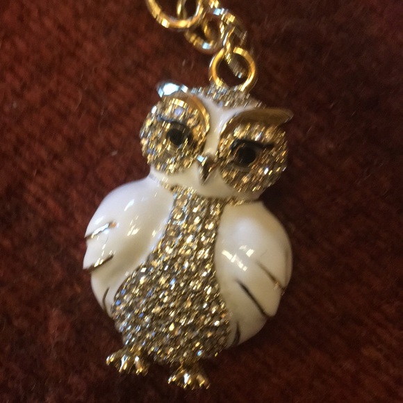 New in box retired Kate spade into the wood owl bag charm - Picture 5 of 6